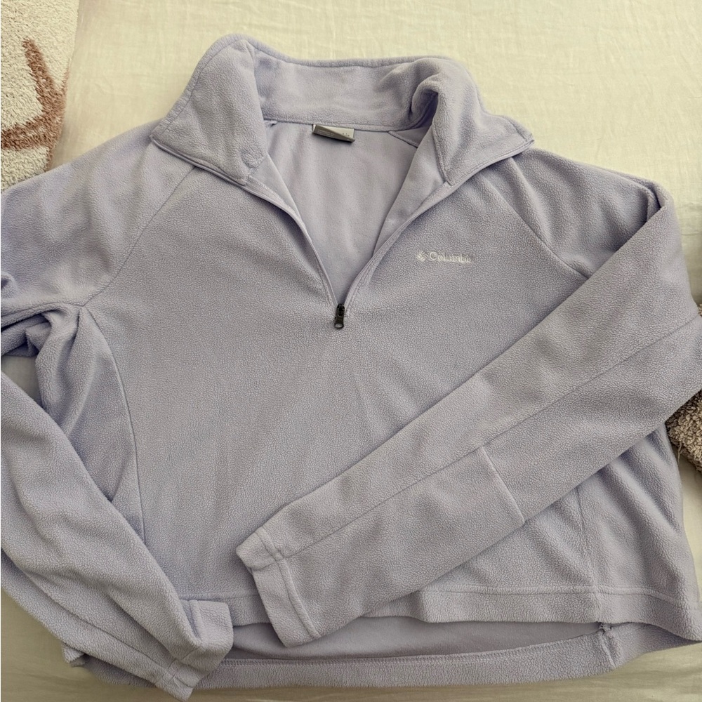 Columbia Women's Lavender Half-Zip Jacket